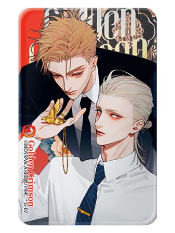 展正希&见一-金赤系列马口铁碎闪徽章盲盒