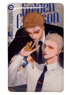 展正希&见一(异色款)-金赤系列马口铁碎闪徽章盲盒