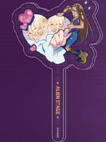 HYUNA&LUKA-三月兽亚克力合影棒
