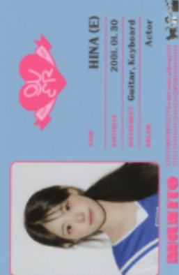 friend版id卡hina