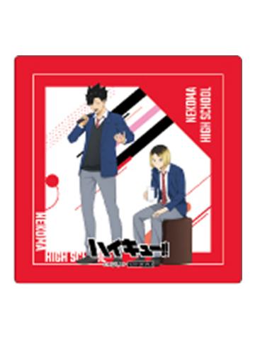 黑尾铁朗&孤爪研磨a-招财猫联名杯垫