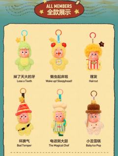 123!星星人系列 毛绒挂件盲盒-资料图