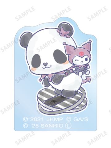 熊猫-三丽鸥联动亚克力块