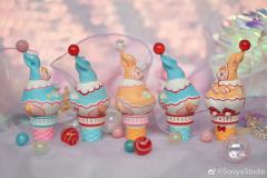 TiTi x Sooya 玻璃弹珠 冰淇淋兔-资料图
