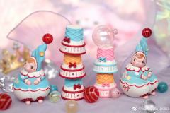 TiTi x Sooya 玻璃弹珠 冰淇淋兔-资料图