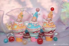 TiTi x Sooya 玻璃弹珠 冰淇淋兔-资料图