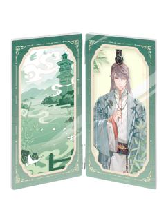 袁基-相见绒绒花笼隔屏