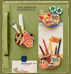 123!星星人系列 封口夹收纳盒套组-资料图