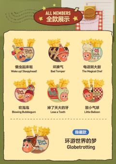 123!星星人系列 封口夹收纳盒套组-资料图