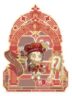 画家-潮玩星球七周年系列悬挂立牌