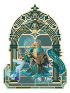 黄衣之主-潮玩星球七周年系列悬挂立牌