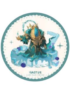 黄衣之主-潮玩星球七周年主题店特典杯垫