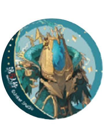黄衣之主-潮玩星球七周年系列Q版手机支架