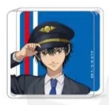 越前龙马-Jump Festa2023机长飞行员迷你亚克力砖