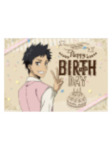 山本武-南家糖猫耳粉西装快闪生日特典卡