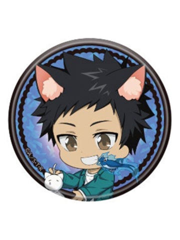 山本武-南家糖猫耳粉西装快闪Q版吧唧
