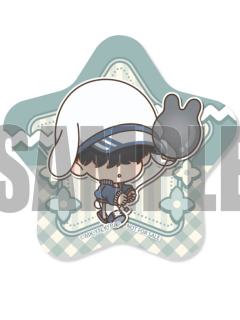 二子一挥(星型)-2025复活节春日蛋糕&马卡龙特典吧唧