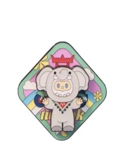 灰色站姿