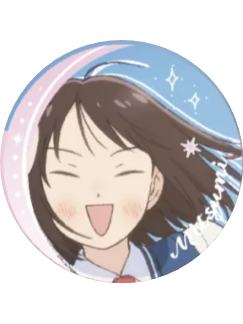 岩仓美津未-淡彩系列纽扣徽章套装