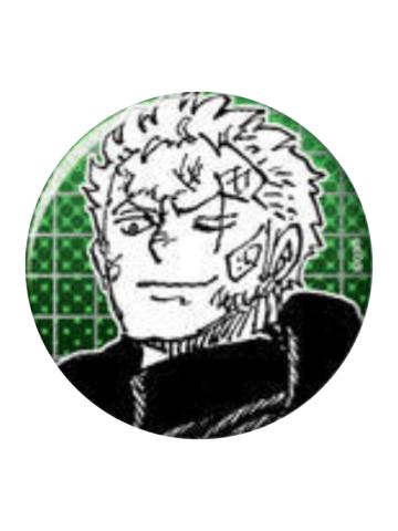 罗罗诺亚·索隆-one piece day24原画浮雕face吧唧