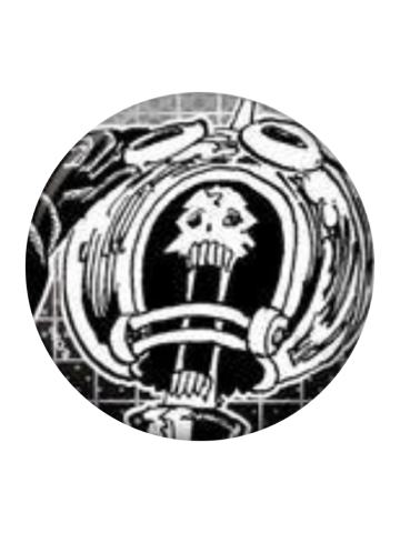 布鲁克-one piece day24原画浮雕face吧唧
