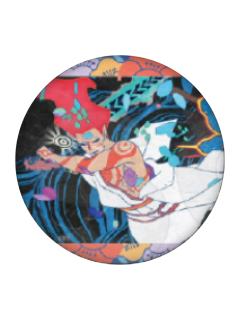 神仪-CAFÉ仿折光徽章
