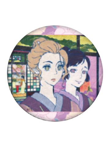 朝&龟-CAFÉ仿折光徽章