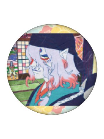 卖药郎C-CAFÉ仿折光徽章
