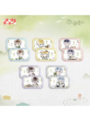 茶园一日系列Q版徽章套组