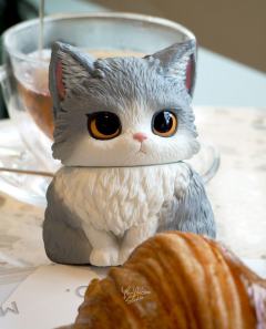 坐坐蓝猫加白-资料图