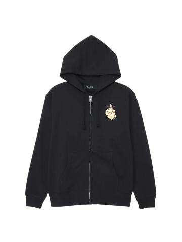 撅屁股乌萨奇(卫衣左胸印花黑色)-大耳朵乌萨奇系列周边