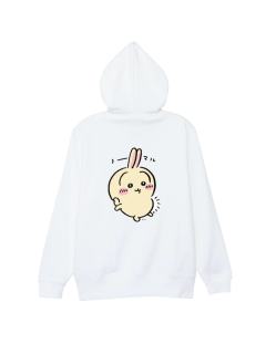 撅屁股乌萨奇(卫衣背中央印花白色)-大耳朵乌萨奇系列周边