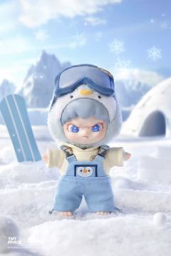 飞驰雪宝搪胶毛绒公仔挂件