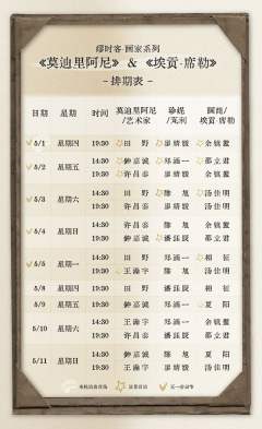 莫迪里阿尼&埃贡·席勒-资料图