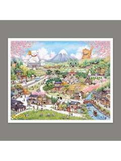 招财猫村庄(2000片)-资料图