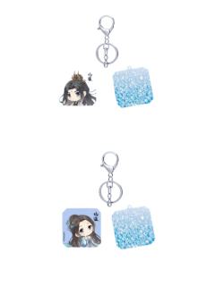 双层亚克力波纹板挂件