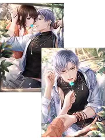 限定明信片(凌肖)-官方设定集第二弹随书赠品