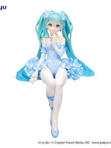 NSF 泡面压 初音未来 粉蝶花仙子 浅蓝色款