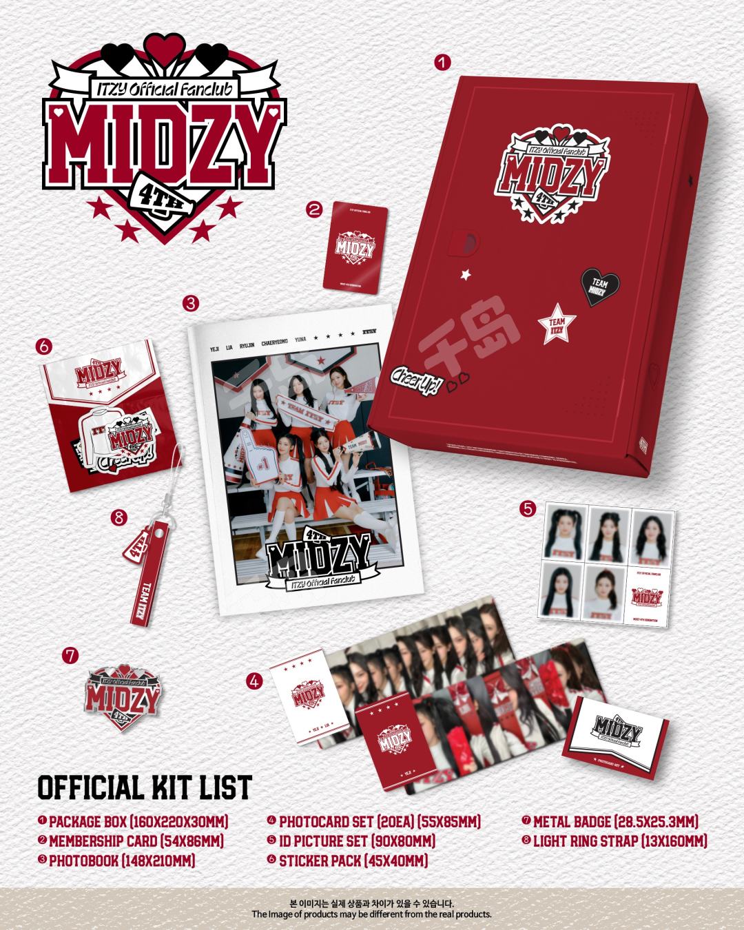 MIDZY 4TH GENERATION - OFFICIAL KIT｜千岛