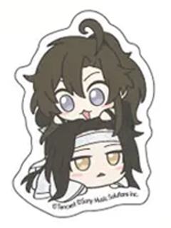 魏无羡＆蓝忘机-BLANC cafe漫画Q版贴纸套装