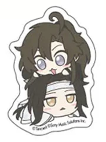 魏无羡＆蓝忘机-BLANC cafe漫画Q版贴纸套装