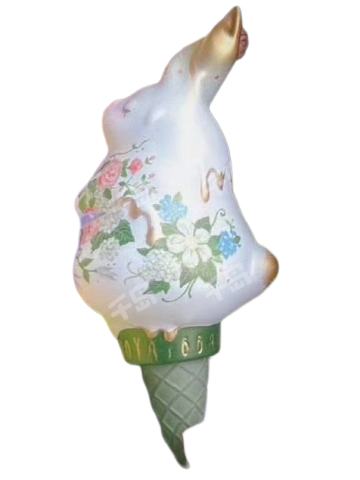 大劉 × SooyaStudio Les Fleurs 繁花 冰淇淋兔
