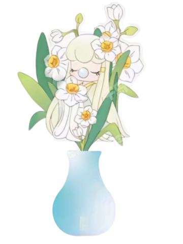 水仙花 冰箱贴