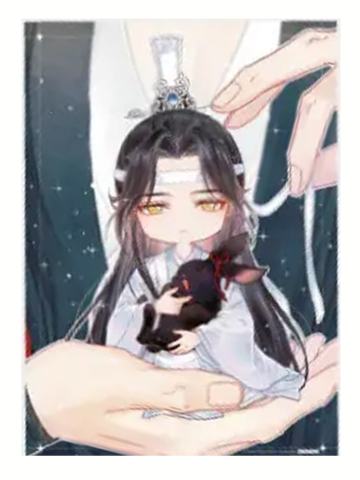 蓝忘机-BLANC cafe漫画特典文件夹