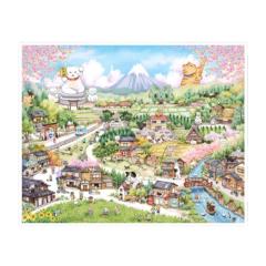 招财猫村庄(8000片)
