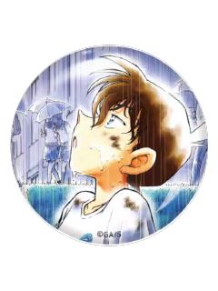 工藤新一-原画系列双闪徽章组