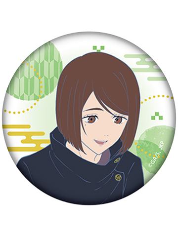 家入硝子-和风设计烟火烫金吧唧