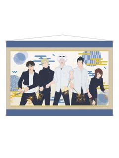 和风设计烟火B2挂画