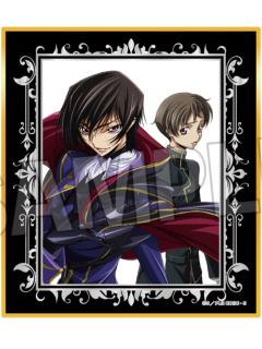 鲁路修·vi·布里塔尼亚&洛洛·兰佩洛基-Animage闪色纸