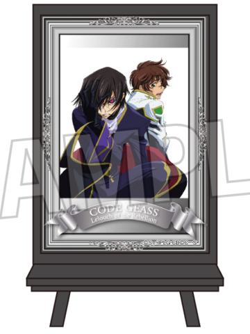 鲁路修·vi·布里塔尼亚&洛洛·兰佩洛基-Animage画框海报冰箱贴